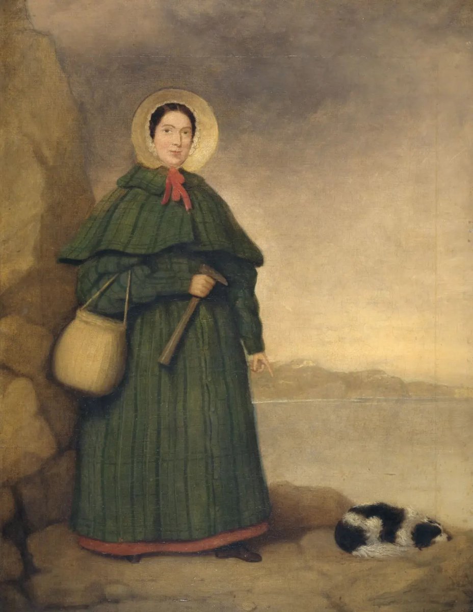 Fossil collector and palaeontologist Mary Anning was born #OnThisDay in 1799.

She gained worldwide fame for discovering specimens from the Jurassic period, which challenged the existing scientific views of Earth’s history.

Read more. ➡️ bit.ly/EnglishWomenSc…