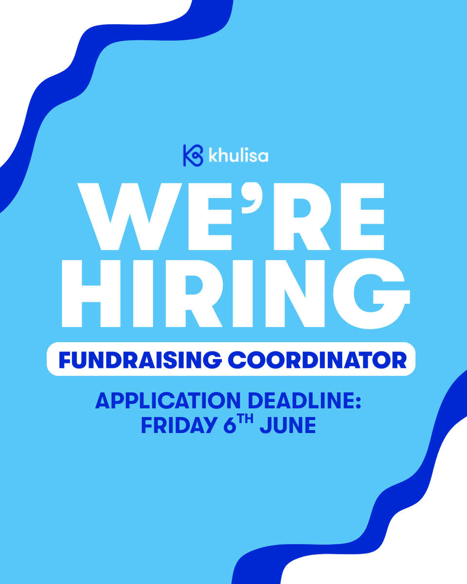 Great at spotting funding opportunities? Confident writing standout bids? Skilled at funder relationships?

We’re hiring a Fundraising Coordinator to help secure vital support for young people across the UK.

💼 £32–34.5k
📍 Remote
⏰ Apply by 6 June

charityjob.co.uk/jobs/khulisa/f…
