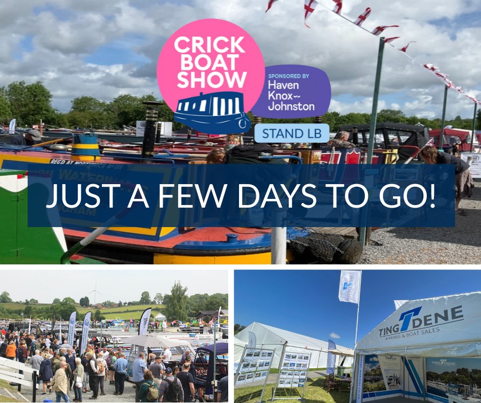 🎉 Fun for everyone!

Family activities, live music, hundreds of stalls, great food, and a huge boat display — including our narrowboats at LB2 &amp; LB3.

Get your tickets now: ow.ly/xxmV50VVsn1

#CrickBoatShow #Crick2025 #WorldBoatingDay