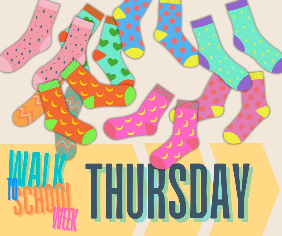 Ayrshire Roads Alliance (@ayrshireroads) on Twitter photo There's nothing odd about today - apart from your socks!
Take a walk on the wild side and pull on your most colourful mismatched socks.
Share your pics using #Walktoschoolweek
<a href="/EastAyrshire/">East Ayrshire</a> <a href="/southayrshire/">South Ayrshire Council</a> There's nothing odd about today - apart from your socks!
Take a walk on the wild side and pull on your most colourful mismatched socks.
Share your pics using #Walktoschoolweek
<a href="/EastAyrshire/">East Ayrshire</a> <a href="/southayrshire/">South Ayrshire Council</a>