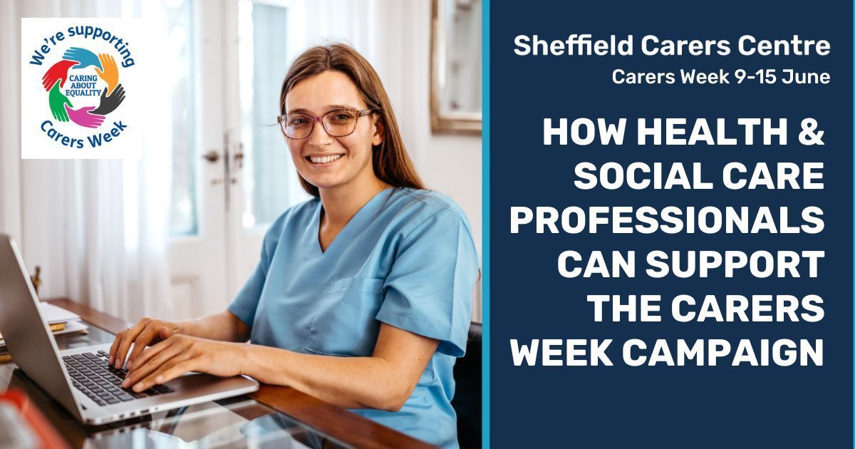 Are you a professional working with unpaid carers? We have a range of resources that you can download, print, and display to help raise awareness for Carers Week on 9-15 June. Find our free resources here: sheffieldcarers.org.uk/carers-week-20… #unpaidcarers #Sheffield