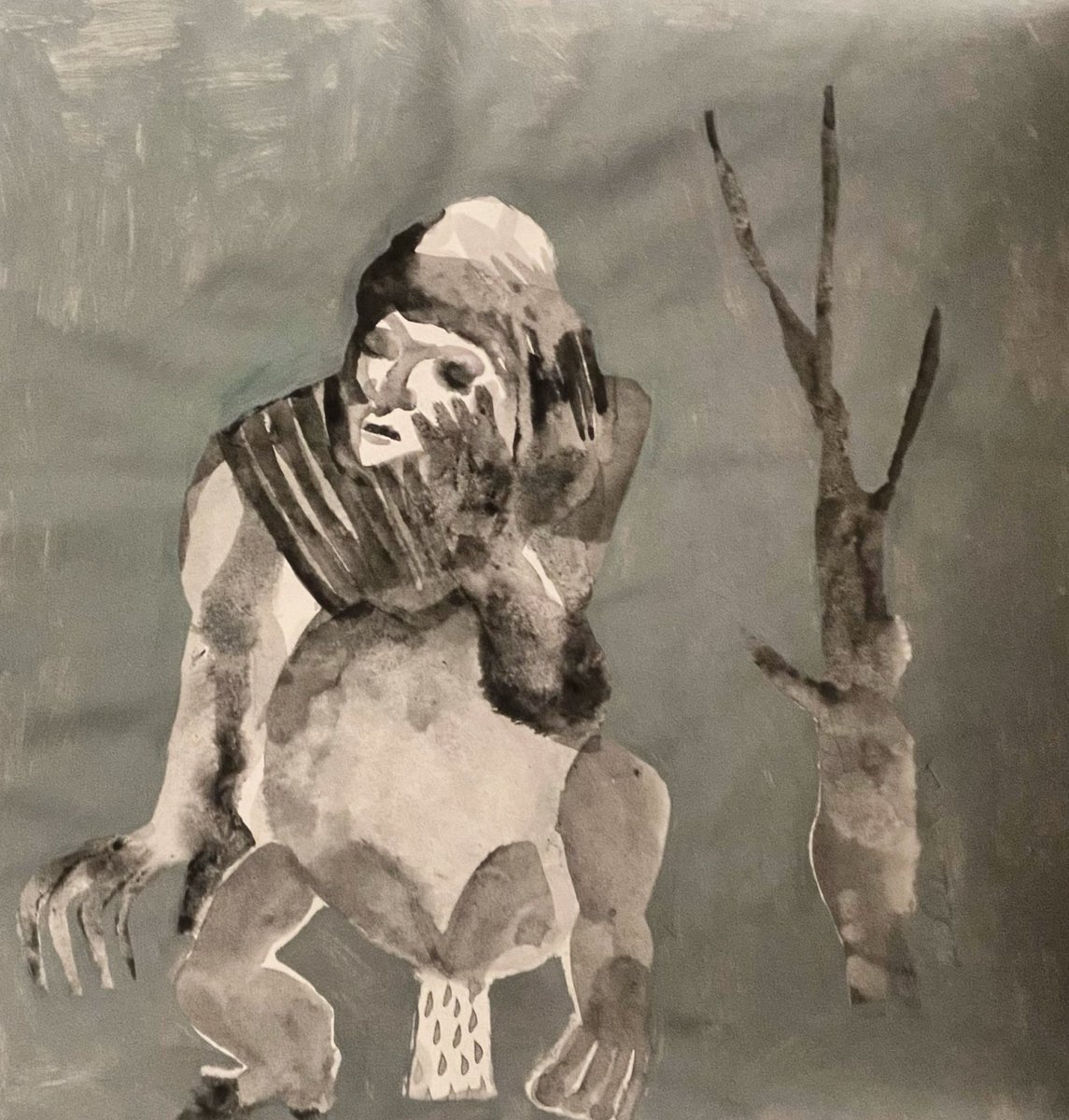 MahsaKa23557499's tweet image. Peeing and Pondering,Ink wash drawing,30x30cm,2025
#sketchbook #socialproblems #drawing #sketches #ink #inkwash #contemporarydrawing #artgallery #artlovers #nature #artcritic #artcurators #artwork #artsy #artstarsmag #artcollection #visualartist #portrait #mahsakarimi