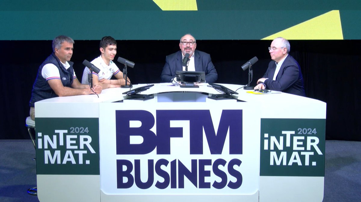 🎥 "Les jeunes dans le BTP"

👉 Comment attirer les jeunes vers les métiers de la construction et des travaux publics ?

Avec Johan Beillevaire, Bruno Monglon et Loïc Bestard , sur l’Espace Filière - Plateau BFM TV de #INTERMATParis 2024 🏗️

▶️ urlz.fr/ux6F