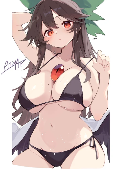 お仕事お疲れ様おっぱい触っていく??#霊烏路空 #東方Projectㅤㅤㅤㅤ 