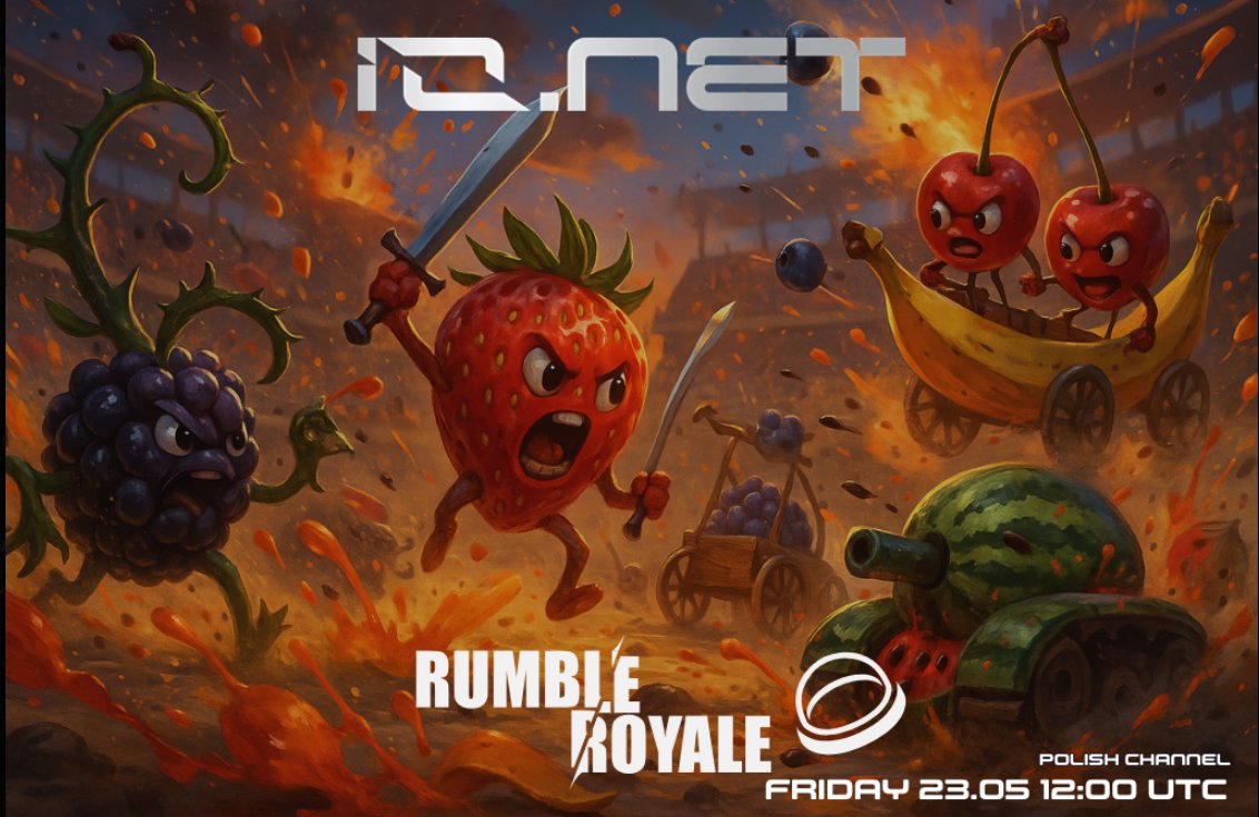 🎉 Royal Rumble Showdown – May 23rd! 🎉
Get ready for an electrifying clash that’ll shake the arena! ⚡
💪 Five intense rounds. One legend will rise.
Do you have what it takes to claim the crown? 👑
📅 Date: May 23rd, 2025 – 12:00 p.m. UTC
🌍 Where: Polish Channel 🇵🇱 on <a href="/ionet/">io.net</a>