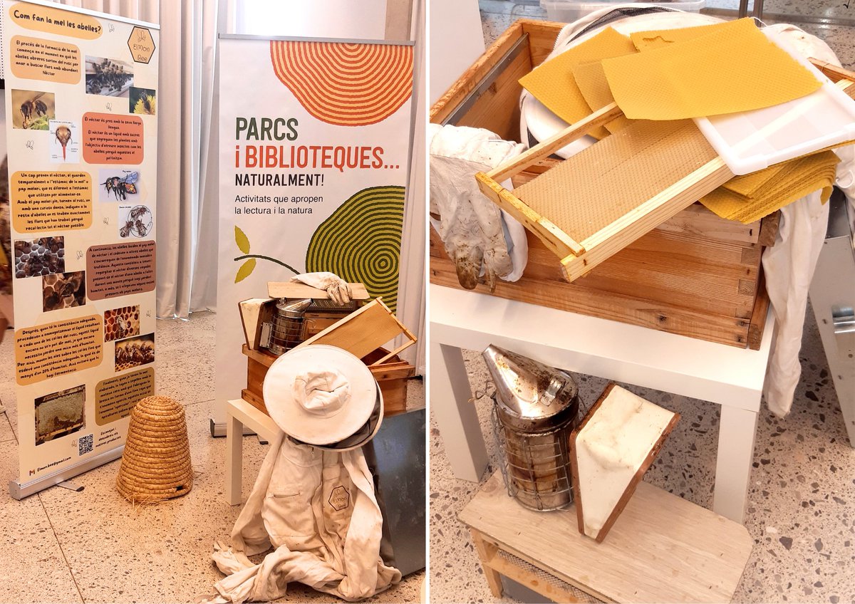 Biblioteca de Can Llaurador (@bteiacl) on Twitter photo 💚Celebrem la Setmana de la Natura amb el taller 'Coneixem la natura a través de la cera d'abella'.
Aprendrem a fer ambientadors naturals amb Mon Bee!
Hi col·labora <a href="/xarxadeparcs/">Xarxa de Parcs Naturals</a>
🗓️27 de maig, 17.30 h
Inscripcions:
☎️935550104
📩biblioteca@teia.cat
#SetmanaNatura #ParcsiBiblios 💚Celebrem la Setmana de la Natura amb el taller 'Coneixem la natura a través de la cera d'abella'.
Aprendrem a fer ambientadors naturals amb Mon Bee!
Hi col·labora <a href="/xarxadeparcs/">Xarxa de Parcs Naturals</a>
🗓️27 de maig, 17.30 h
Inscripcions:
☎️935550104
📩biblioteca@teia.cat
#SetmanaNatura #ParcsiBiblios