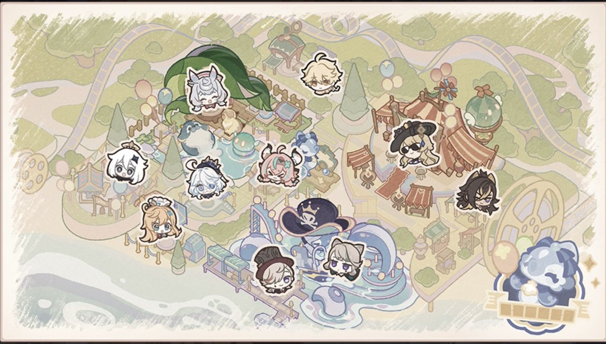 #原神
やっと無事イベント終わらせましたー！
いやー、もうめっちゃ面白かった！！
最近の原神は話とかも探索とかもめっちゃ面白くなっちゃって時間が溶けます笑
あっ、褒め言葉ですよ！　感謝してますm(_ _)m  後はイファ、君が来てくれたらいいんだ！　頼むぜ兄弟ー！！