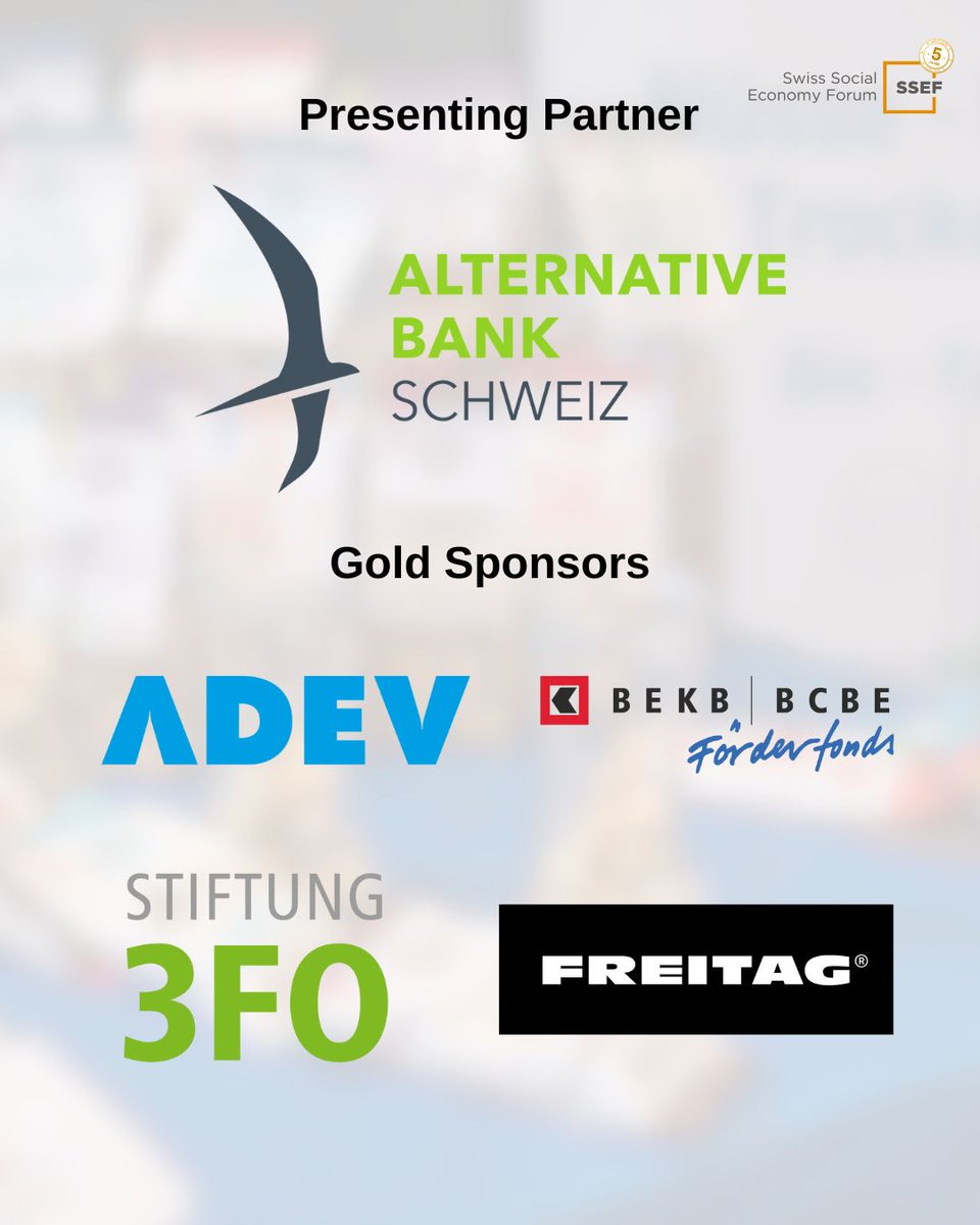 Wir unterstützen das #SSEF25 von Social Economy Schweiz – 2025 im #Farelhaus in #Biel.
Der nationale Treffpunkt für Social Entrepreneurship &amp; wirkungsorientiertes Wirtschaften.
Donut-Ökonomie, Business for Good, Impact first!
👉 socialeconomyforum.ch