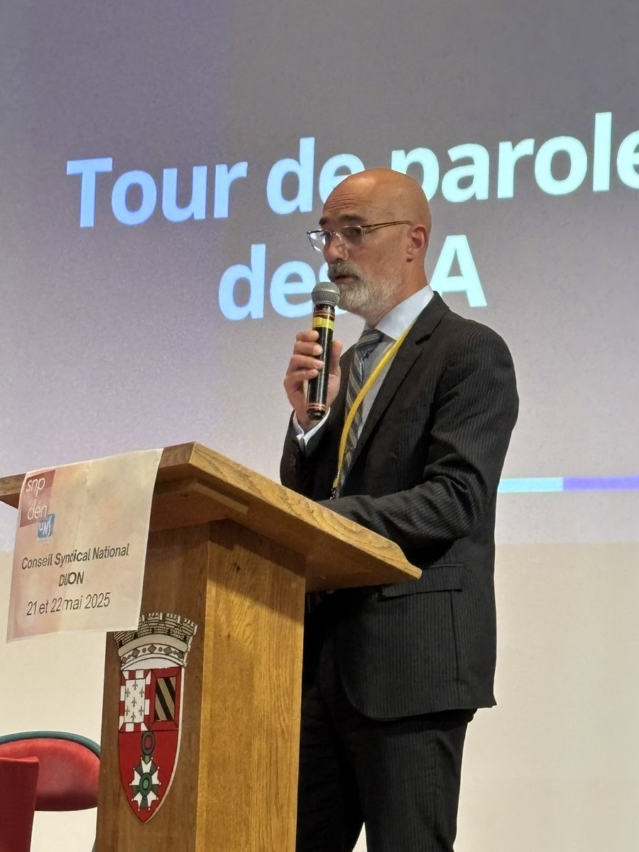 Intervention de <a href="/mar_florent/">Florent Martin</a> au CSN du <a href="/snpden/">SNPDEN-UNSA</a> 
✅oui au pilotage partagé dans le dialogue
❌non au rendu compte chiffré aveugle et vide de sens
✅Oui à une politique de mixité sociale et scolaire indispensable 
❌Non aux effets d’annonce et à la communication politique clivante