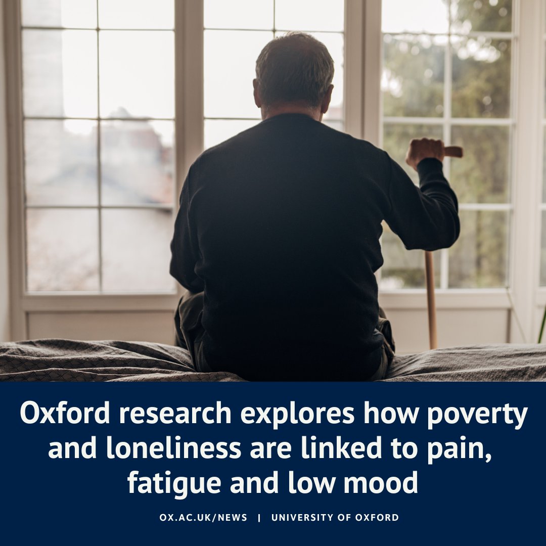 NEW: People living in poverty are significantly more likely to experience loneliness than those on higher incomes – and this may be affecting their health, according to research from <a href="/oxford_anthro/">Oxford Anthropology</a>. 

Read more ⬇️