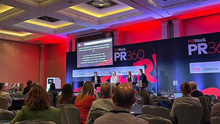 Vuelio are at #PR360 <a href="/prweekuknews/">PRWeek UK</a> today - bring on day 2 🙌