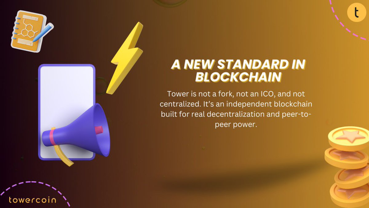 twrcoin's tweet photo. Tower Coin runs on Polygon—but it’s no clone.
Decentralized, cross-chain ready, and no central authority.

It’s not a fork. It’s a foundation. 🔗

#TowerCoin #Polygon #Web3 #Crypto #Blockchain https://t.co/VLj0SVGBpk