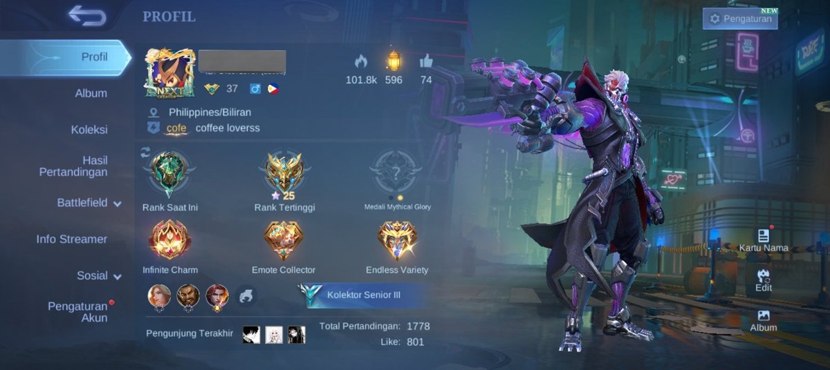 reigxen's tweet photo. Wts akun ml receh

Cc nata, epic roger yss moskop rafaela carmila grock, emblem mayan, hero 61, dll.

Monsep allkos bisa ce
Price? 25k
t. wts wtb acc ml #zonauang https://t.co/vswEAzTa6w