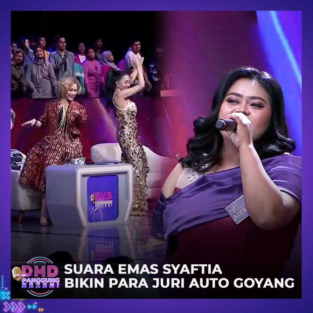Dengan suara emasnya, Syaftia berhasil membuat para juri terpukau dan ikut asyik berjoget mengikuti alunan lagu yang Syaftia bawakan.
akankah Syaftia berhasil membawa pulang hadiah penuh malam ini?

Tonton keseruannya di sini: ​bit.ly/3SzPOip

#DMDPanggungRezeki2025