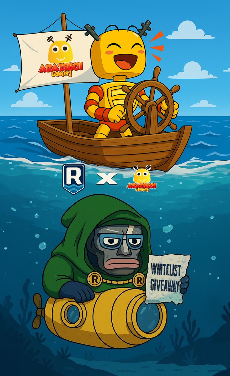 aratsboi's tweet image. ATNOHER WHITELIST GIVEAWAY!!

1 WL = 5 MAX MINT

🤖Follow @aratsboi  @RoninZodiacs @RonkeShips  
youtube.com/@Aratsboi
🤖Like &amp;amp; Repost  
🤖Tag 3 friends in the comments  
🤖Comment your  Ronin or EVM wallet  
🤖Join the Discord: discord.gg/Roninzodiacs