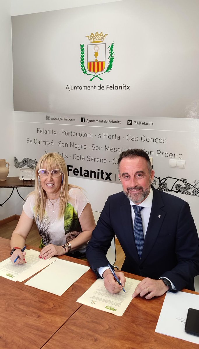 🏠El <a href="/goib/">Govern de les Illes Balears</a>  i <a href="/AjFelanitx/">Ajuntament Felanitx</a>  signen el conveni per a una promoció de cinc habitatges protegits a Portocolom a través del programa «Construir per llogar»

Nota de premsa ➡️tn.caib.es/Construirperll…
