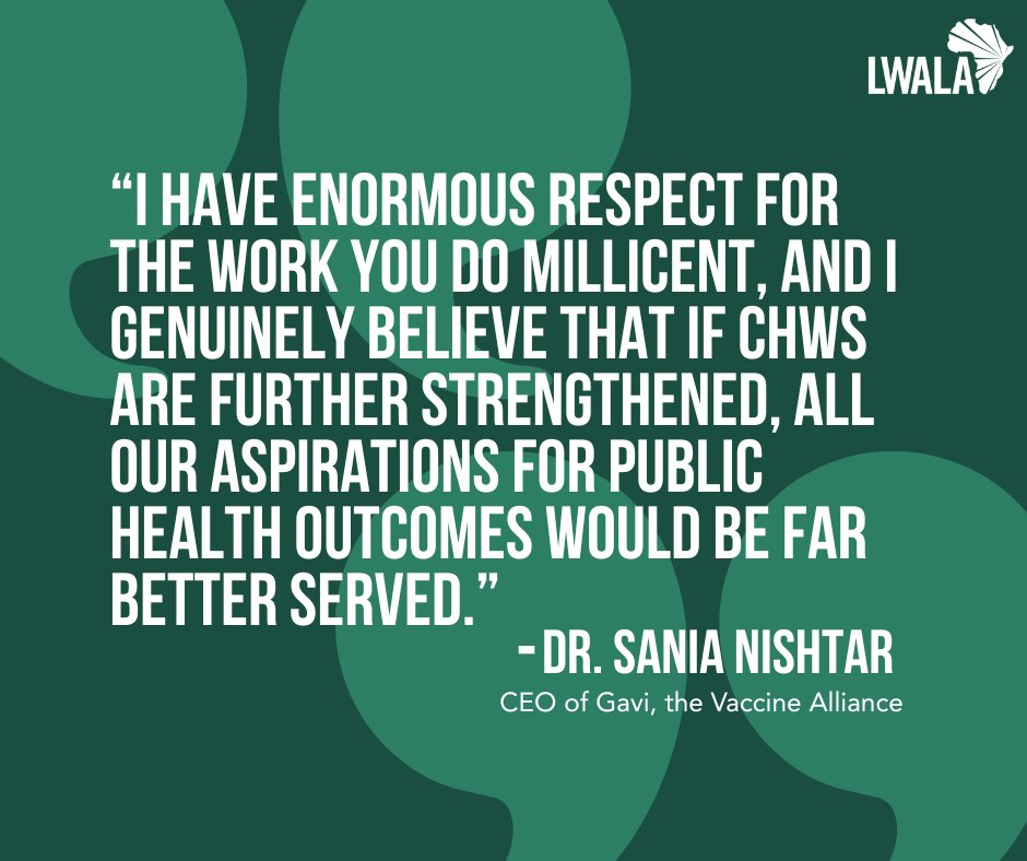Lwala Community Alliance (@lwalacommunity) on Twitter photo <a href="/JmbeyaMbeya/">Julius Mbeya</a> <a href="/join_chic/">Community Health Impact Coalition</a> <a href="/SaniaNishtar/">Dr Sania Nishtar</a> <a href="/gavi/">Gavi, the Vaccine Alliance</a> <a href="/SaniaNishtar/">Dr Sania Nishtar</a> reaffirmed her ongoing dedication to support CHWs, asking Millicent, "What can I do for you?"
In a powerful moment of recognition and solidarity. Dr. Sania committed to carrying her conversation with Millicent to her policy engagements with countries and ministers. <a href="/JmbeyaMbeya/">Julius Mbeya</a> <a href="/join_chic/">Community Health Impact Coalition</a> <a href="/SaniaNishtar/">Dr Sania Nishtar</a> <a href="/gavi/">Gavi, the Vaccine Alliance</a> <a href="/SaniaNishtar/">Dr Sania Nishtar</a> reaffirmed her ongoing dedication to support CHWs, asking Millicent, "What can I do for you?"
In a powerful moment of recognition and solidarity. Dr. Sania committed to carrying her conversation with Millicent to her policy engagements with countries and ministers.