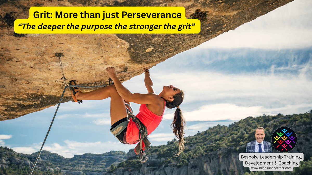 markfreer2's tweet photo. 🤔How do you draw on #Grit when the going gets tough?

😃Angela Duckworth describes grit as #passion &amp; #perseverance for long-term #goals

💯 When obstacles arise ask "Why does this goal matter to me?" 

👊 The deeper the #purpose, the stronger the grit

#leadership https://t.co/YkgaxI2mjW