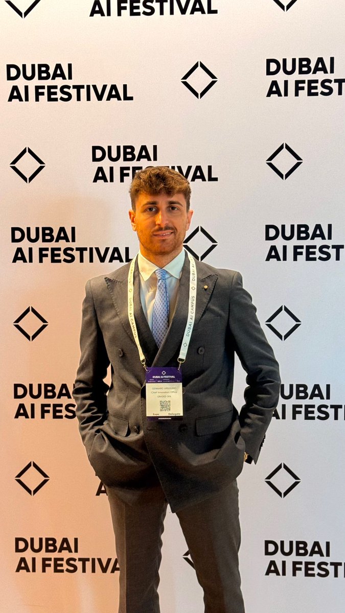 Quest'anno <a href="/GradedSpa/">Graded</a> e #Janus hanno partecipato alla “Dubai AI Week”, uno degli eventi internazionali più rilevanti dedicati all’intelligenza artificiale, alla #tecnologia e all’#innovazione

#technology #ArtificialIntellegence #energy #EnergyTransition #Innovation #Dubai