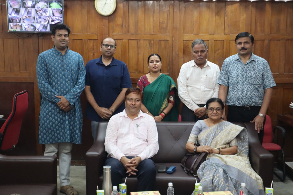 City Delegacies, Banaras Hindu University (@citydelegacybhu) on Twitter photo 21.05.25: Prize Distribution Ceremony- UNMESH 2025 <a href="/CityDelegacyBHU/">City Delegacies, Banaras Hindu University</a>. Prof. Kalpalata Pandey (Fmr VC, JCU, Ballia) was the Chief Guest & Prof. AK Nema (<a href="/dsw_bhu/">Dean of Students, BHU</a>) presided. We thank all members associated with the event for making it a success
<a href="/VCofficeBHU/">VC-BHU</a> <a href="/bhupro/">BHU Official</a> 21.05.25: Prize Distribution Ceremony- UNMESH 2025 <a href="/CityDelegacyBHU/">City Delegacies, Banaras Hindu University</a>. Prof. Kalpalata Pandey (Fmr VC, JCU, Ballia) was the Chief Guest & Prof. AK Nema (<a href="/dsw_bhu/">Dean of Students, BHU</a>) presided. We thank all members associated with the event for making it a success
<a href="/VCofficeBHU/">VC-BHU</a> <a href="/bhupro/">BHU Official</a>