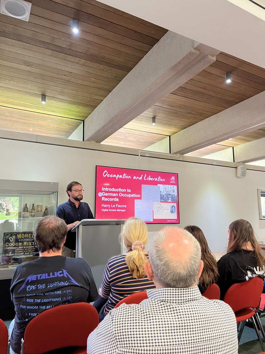 Over 200 people discovered more about #JerseyCI’s Occupation and Liberation stories during a special two-day #Lib80 event held at #JerseyArchive. The talks, tours and handling sessions were all FREE and helped to share the history of this momentous time in the Island’s #History.