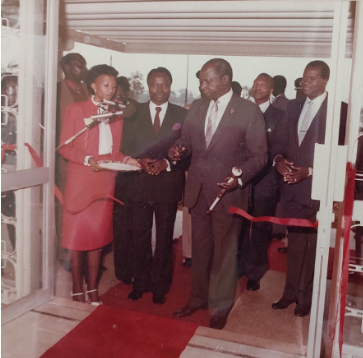 RCMRD_'s tweet photo. On 19 June 1985 !
RCMRD proudly remembers the official opening of its newly built premises, inaugurated by Kenyaβs 2nd President, the late H.E. Daniel Toroitich Arap Moi.
#RCMRDat50 #rcmrdanniversary https://t.co/tN8owQg7VM