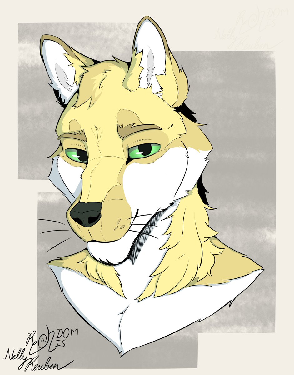 RandomCanis's tweet photo. A few headshots I worked on in my free time. These characters are from some TTRPG content that I’m participating in.

#furryart #furryartwork #furryartist https://t.co/tmQVX1gh5V