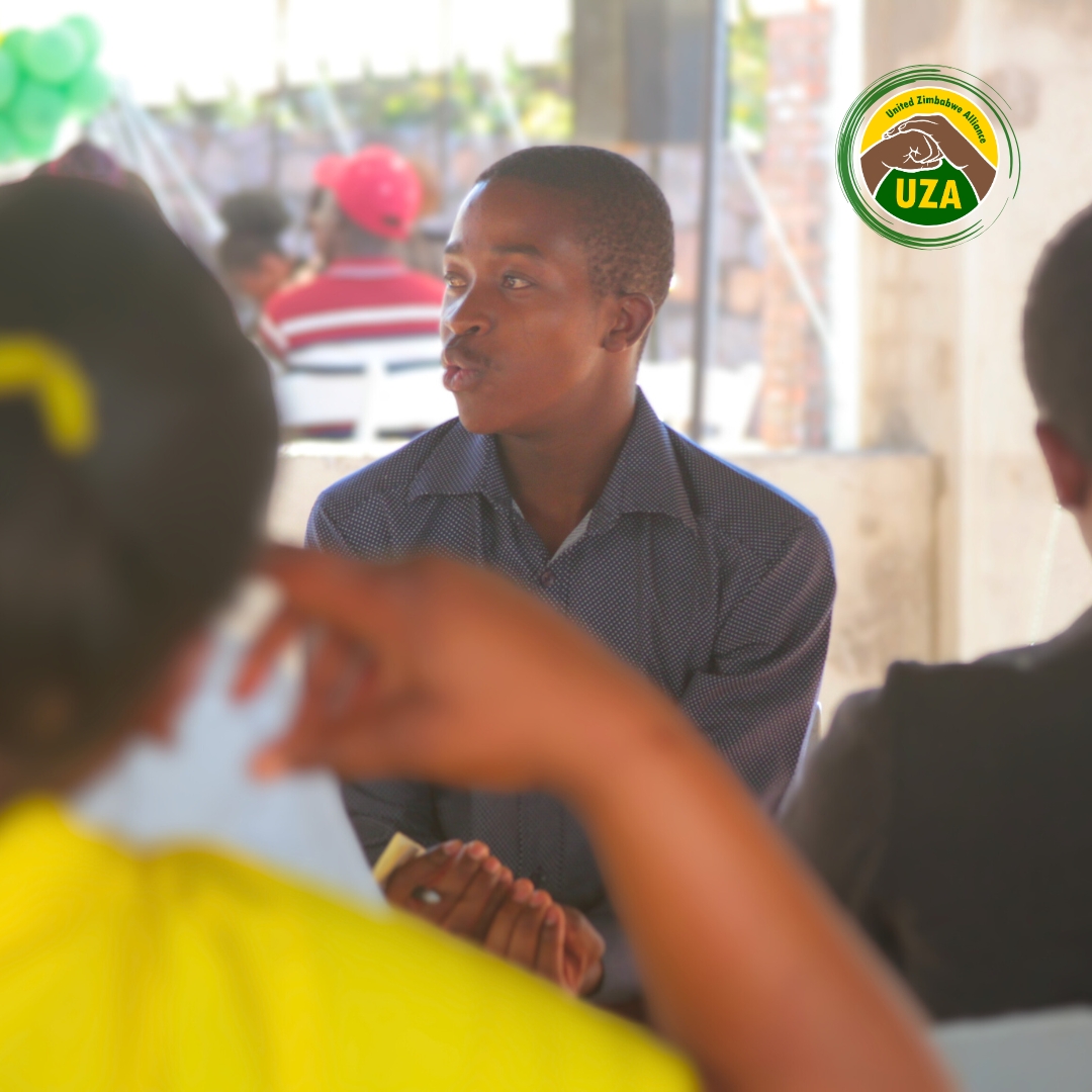 TeamRaMama's tweet photo. "If the youth wait for perfect conditions to lead, they will wait forever. Leadership begins when we take responsibility for the future, even when the odds are against us." - Rickson Bonzo, Harare Province https://t.co/NiQD9xAis3