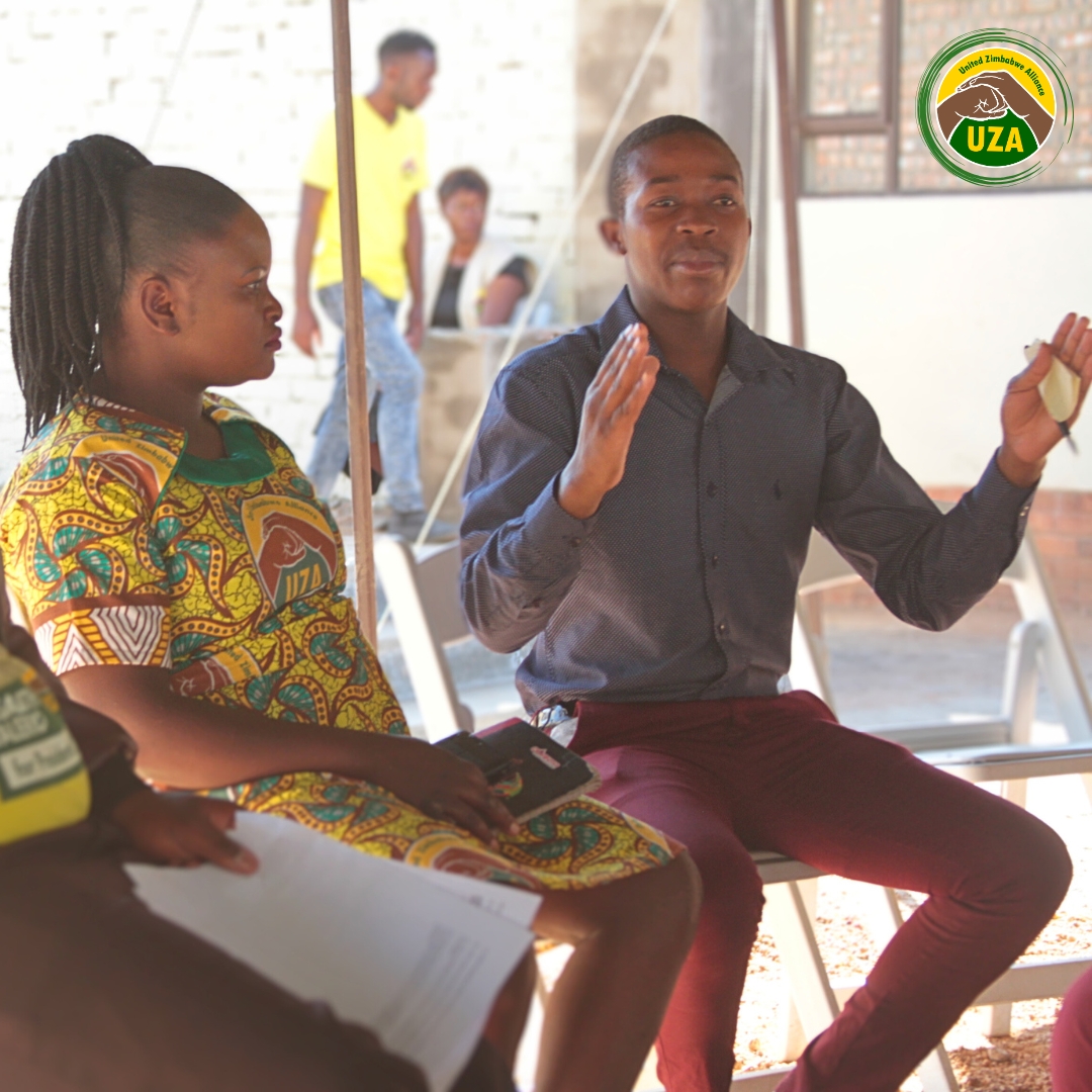 TeamRaMama's tweet photo. "If the youth wait for perfect conditions to lead, they will wait forever. Leadership begins when we take responsibility for the future, even when the odds are against us." - Rickson Bonzo, Harare Province https://t.co/NiQD9xAis3