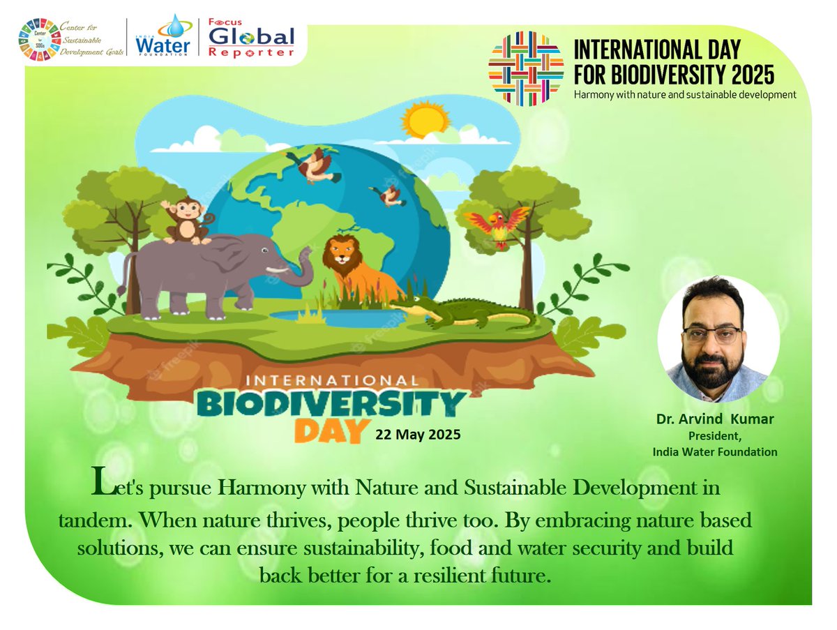 drarvindkumar1's tweet photo. #InternationalBiodiversityDay2025 #ForNature #FoodSystems #HarmonywithNatureandSustainableDevelopment #UNited4Land #LandLifeLegacy #SustainableUse #smartagriculture #SmartCities #oceanconservation #ClimateChange #OneHealth4All #waterfall #waterconservation @narendramodi @SchomakerAstrid @CRPaatil @byadavbjp @NITIAayog @IndiaWaterFoun1 @nageshkum @UNBiodiversity @RamsarConv @WetlandsInt @UNCCD @DoWRRDGR_MoJS @UNFCCC @moefcc @jaljeevan_ @BESNet_UNDP @FAOclimate @NCBS_Bangalore @theGSBI @GYBN_CBD @wwatercouncil @FoodSystems @MOFPI_GOI @AgriGoI @FAOSDGs