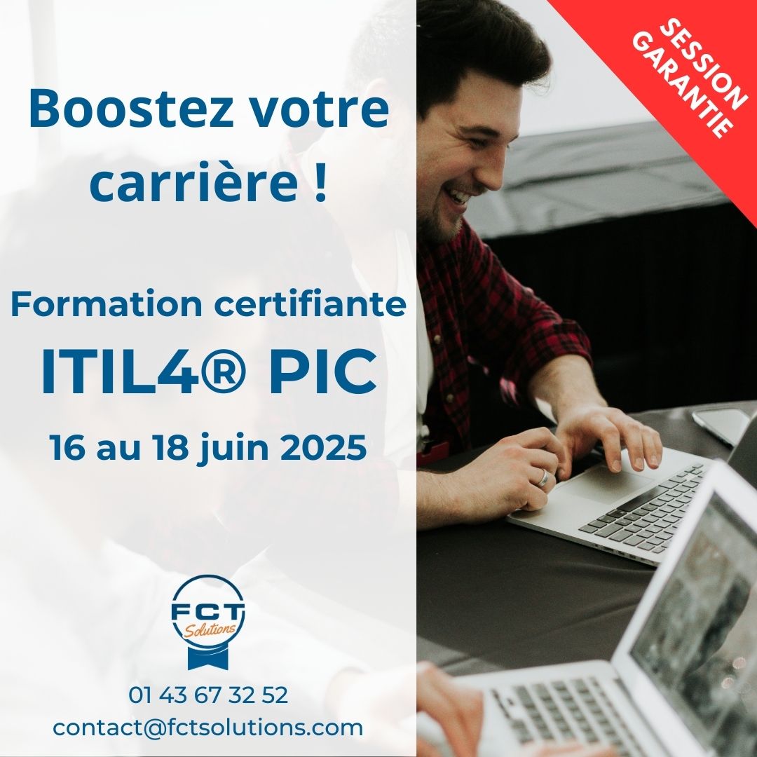 FctSolutionsFR's tweet photo. ➡️ Commencez votre parcours ici : https://t.co/nJmeBlWh9E

#FCTSolutions #Formationprofessionnelle #ITIL #ITIL4 https://t.co/JBSj6EgZkb