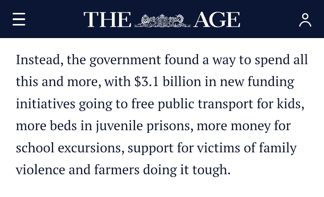 I won't defend the Vic government for a second but Christ on a Kookaburra Chip Le Grand really hates poor people