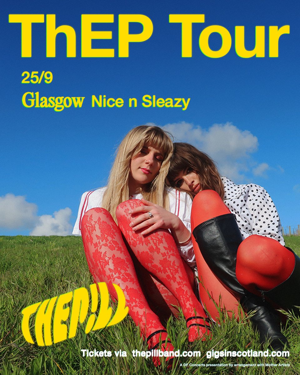Gigs in Scotland (@gigsinscotland) on Twitter photo JUST ANNOUNCED🚨» The Pill
Nice n Sleazy | 25th September 2025
MORE INFO ⇾ gigss.co/the-pill JUST ANNOUNCED🚨» The Pill
Nice n Sleazy | 25th September 2025
MORE INFO ⇾ gigss.co/the-pill