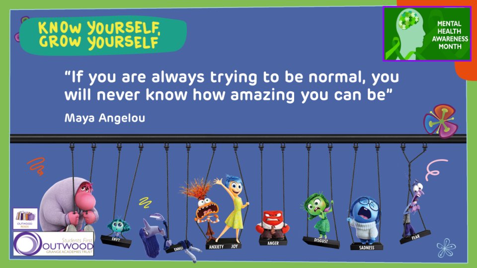 📚 May is Mental Health Awareness Month, and our library has been sharing book recommendations to support student wellbeing. 💚

We've also got helpful advice — check out the highlights in the images below! #MentalHealthAwareness #WellbeingReads
#TeamHaydock