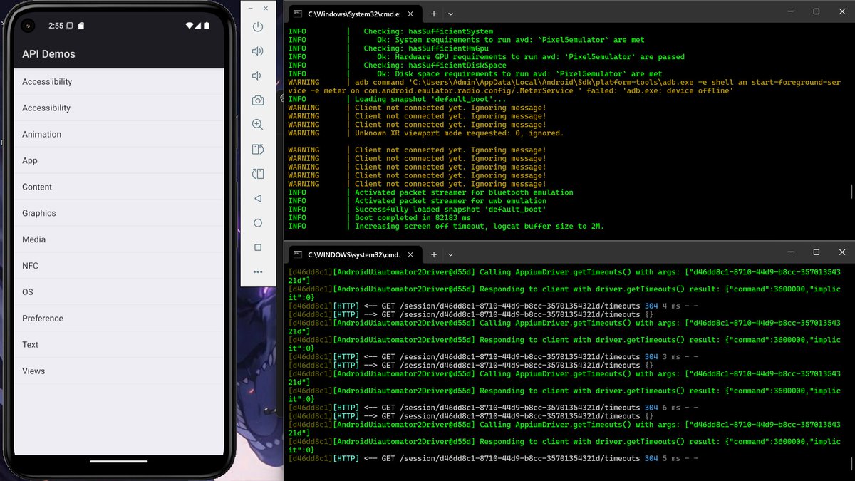 Shardul40031995's tweet image. After so much struggle finally install setup android studio
-launch emulator
-connect with Appium server
-open Appium inspector
-Successfully install demo APK
-now ready to start android testing
#AndroidTesting #Appium #MobileTesting #AutomationTesting #SDET