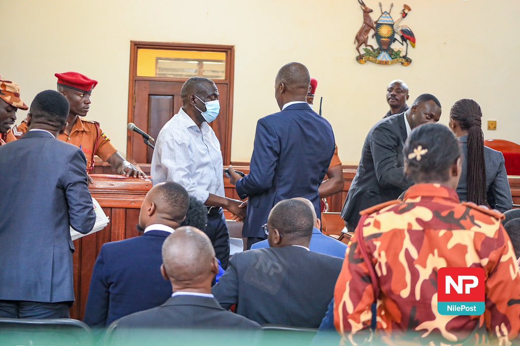 Nakawa Chief Magistrates' Court granted veteran politician Dr. Kizza Besigye and his co-accused Hajji Obeid Lutale Kamulegeya permission to interact with their lawyers and a defined number of family members.