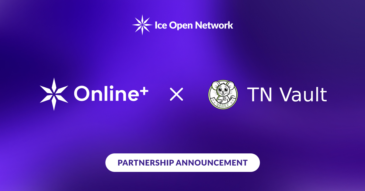 ice_blockchain's tweet image. 🙌 We’re thrilled to welcome @tnvault to Online+ and the Ice Open Network ecosystem!
#TNVault is building a next-gen multichain lending protocol that will let users borrow stablecoins against native assets — with no wrapping, no bridging. The platform focuses on simplicity,…