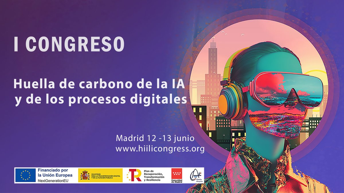 📢 ¡Inscríbete al I Congreso sobre Huella de Carbono en Procesos Digitales e #IA!

🗓️ 12-13 junio | 📍 <a href="/uc3m/">UC3M</a> (Puerta de Toledo)
🎟️ Entrada gratuita con código MACIES-INVITA-0 👉 hiilicongress.org/registro
🔗 Programa: hiilicongress.org

⚠️ Plazas limitadas. ¡Apúntate ya!