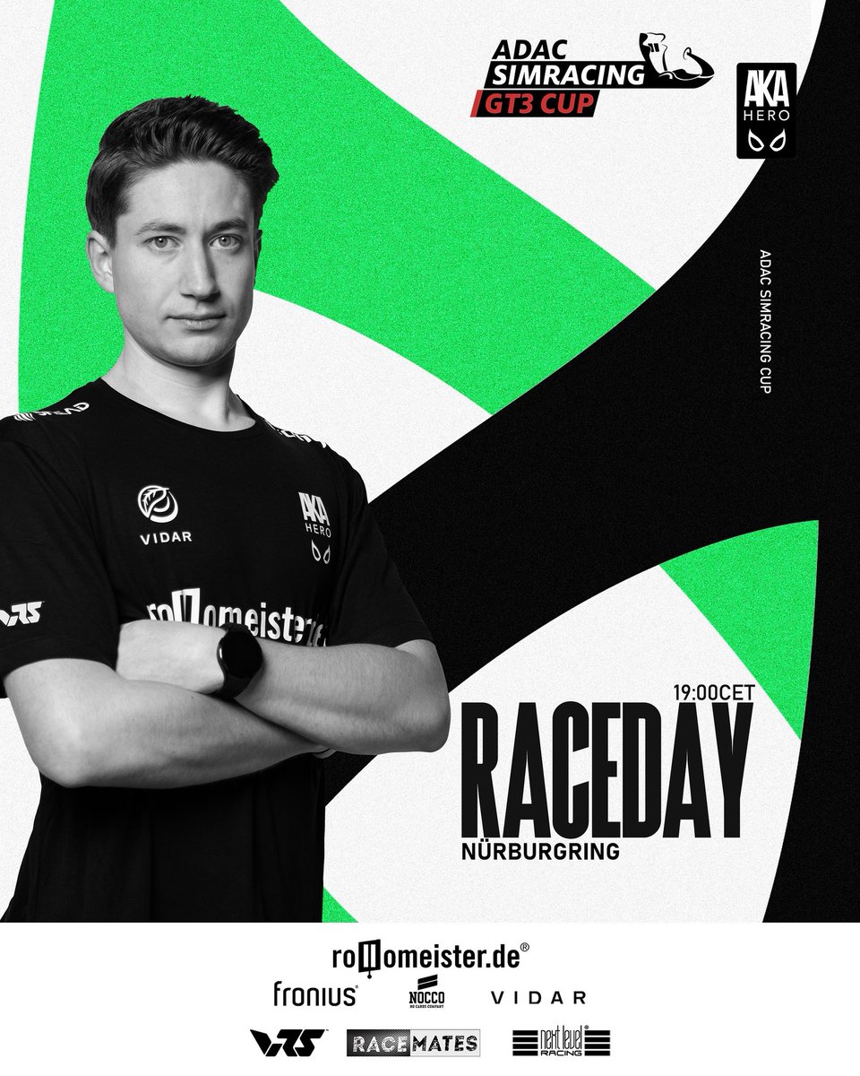 Final race of the season in the ADAC simracing GT3 cup is tonight!