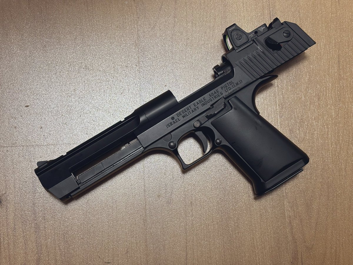 マルイ デザートイーグル フルストローク+rmr 完成！ rmrマウントは