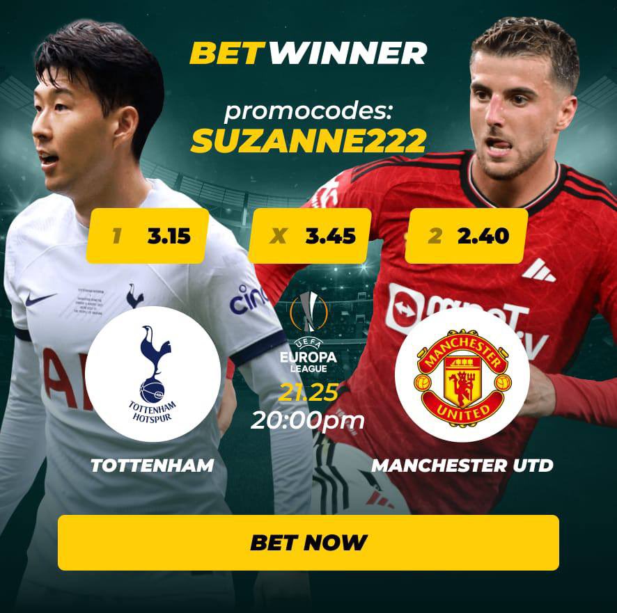 TOTTENHAM TO LIFT THE CUP ON BETWINNER 🤑 🤑

CODES 👉🏽 ZUVL4  || 2.17 ODDS

Not on BETWINNER ? Register right away 👇🏻👇🏻
shrts.xyz/fDh6tk

PROMO CODE: SUZANNE222

You get 100% bonus on your first deposit💥
