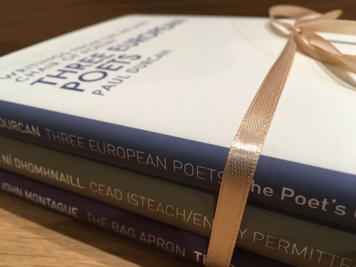 'How was it I was so lucky to have ever met you? She was a whirlpool, she was a whirlpool, And I very nearly drowned. The most relaxing word in our vocabulary is "we".'

We will greatly miss the talent of Paul Durcan. One of many talented poets in our Poet's Chair Series.

RIP