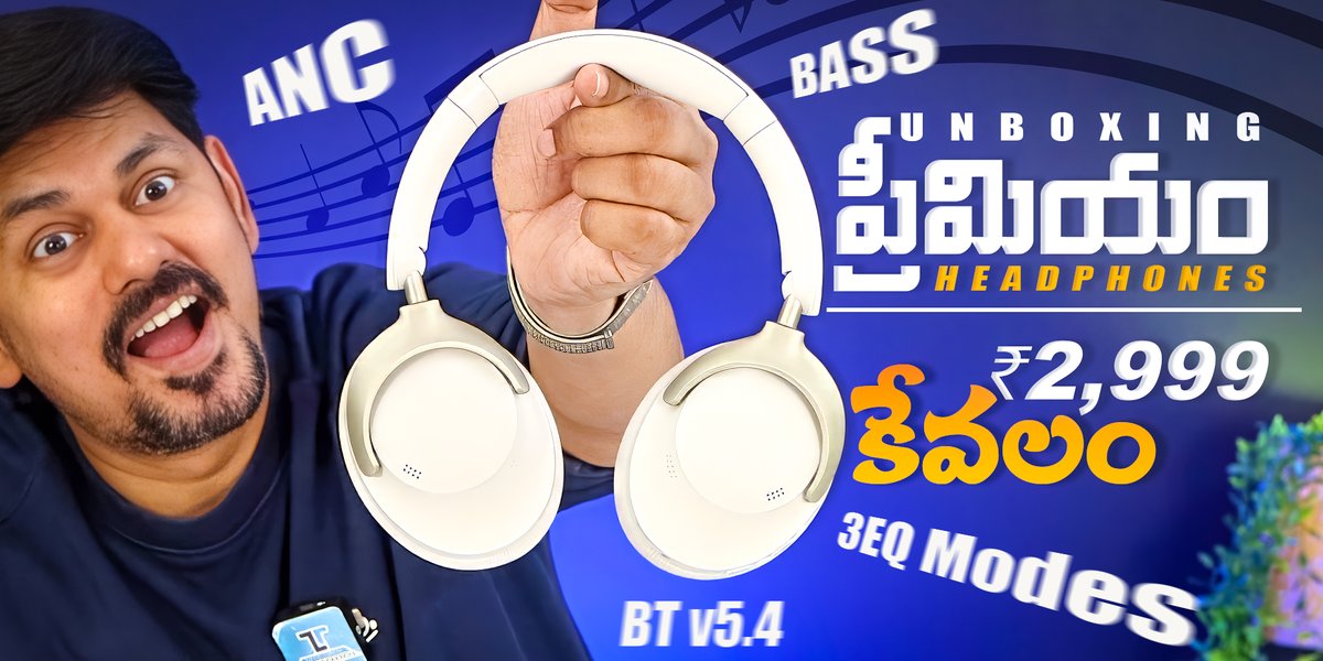 Zebronics Silencio 111 Unboxing &amp; Review | ₹2,999 lo 50dB ANC! in Telugu youtu.be/u9f5v5zhk_4?si… via <a href="/YouTube/">YouTube</a>