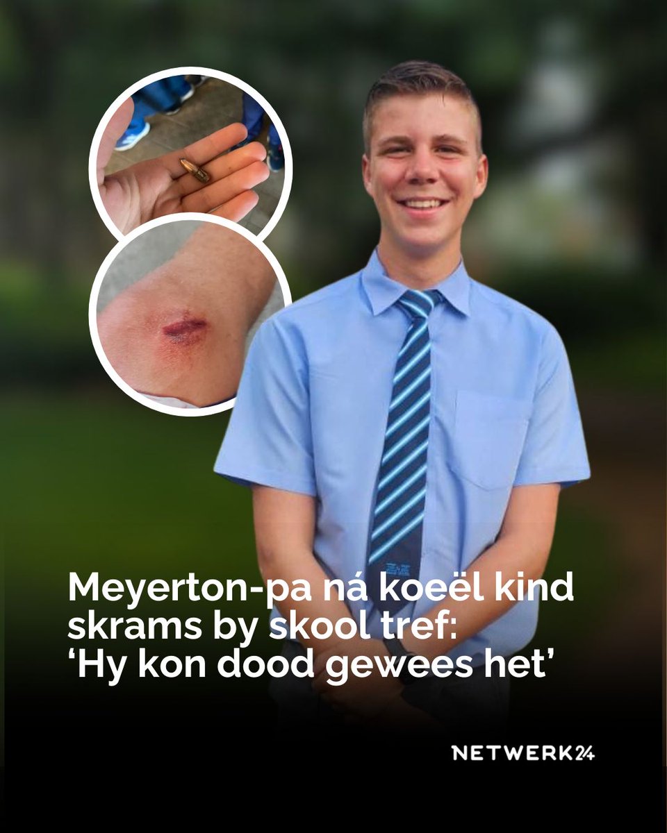 Al waaraan ’n pa van Meyerton, Gauteng, kon dink toe sy seun bel en sê “iets” het hom getref, was dat sy kind dood kon gewees het. ||#Meyerton #Gauteng #AdriaanGreyling
brnw.ch/21wSOla