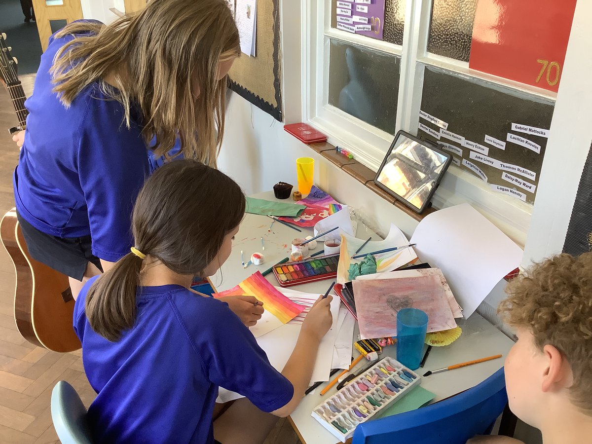We're incredibly proud of our Year 6 children for their dedication and effort in completing their SATs last week. To celebrate their hard work, we ended the week with a fun-filled day of drawing, painting, card games, Kahoot quizzes, sunshine, party food, and ice lollies.