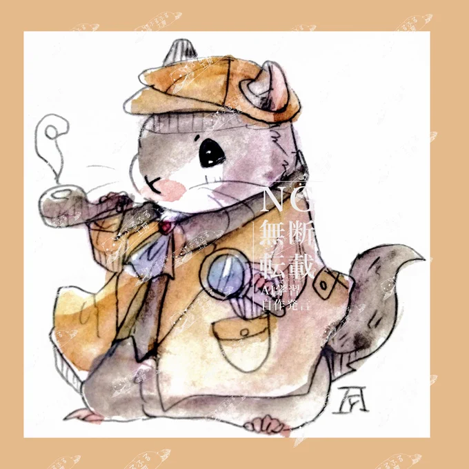 今日も1日おつかれやま〜#探偵の日 #おつかれやまね 