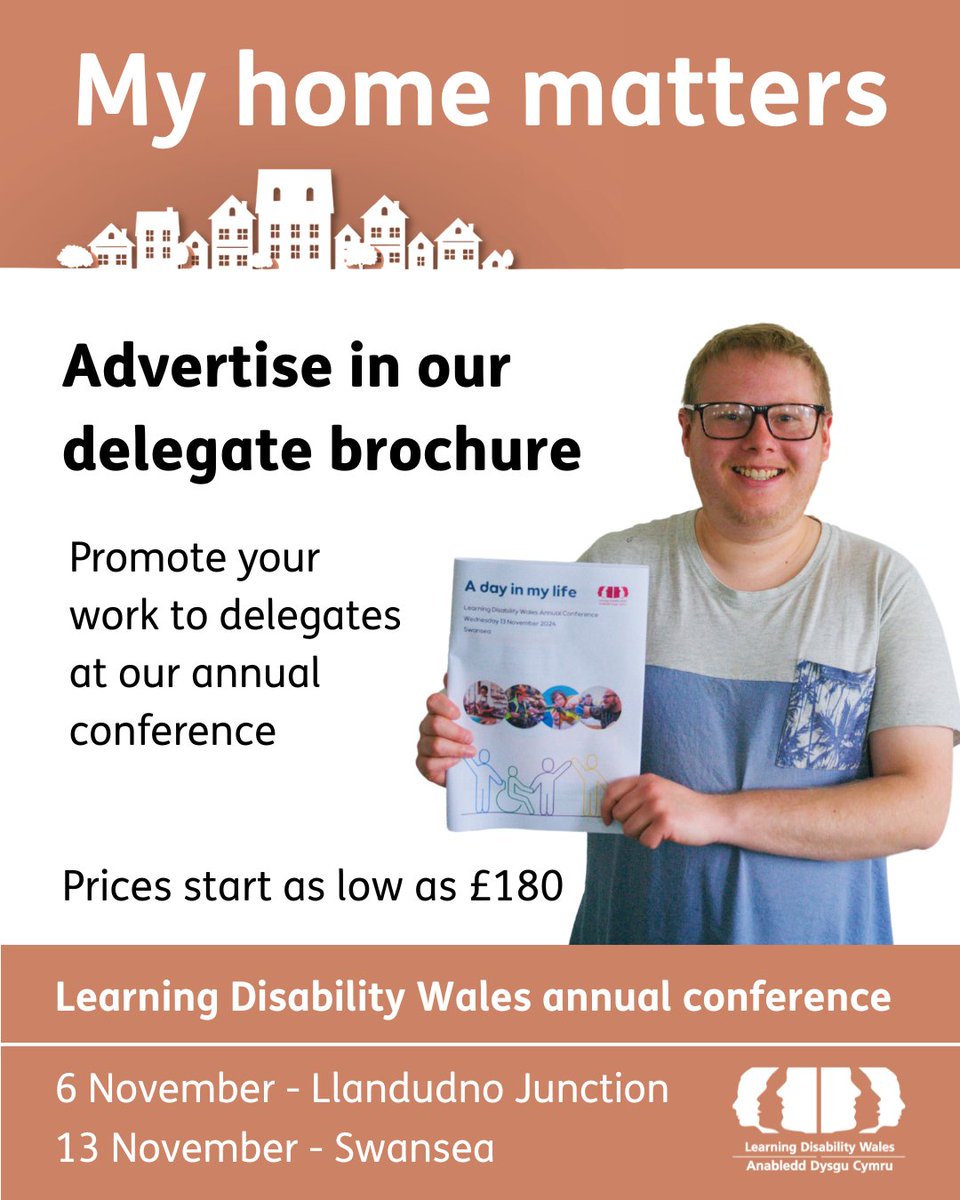 Promote your work to delegates at our annual conference - advertise in our annual conference delegate brochure.
 
Find out about all sponsorship, exhibiting and advertising opportunities at this year's conference:
ldw.org.uk/training-event…