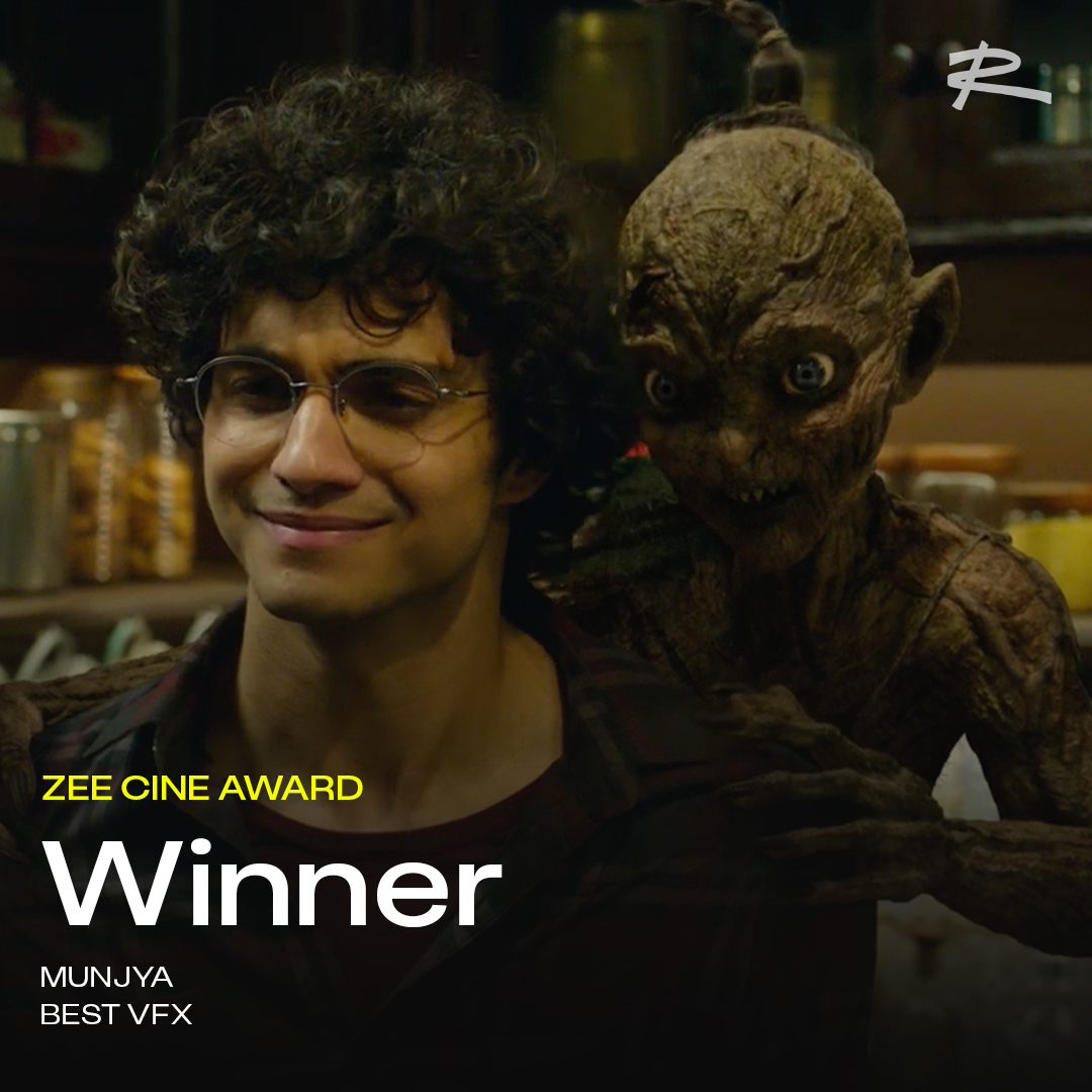 ReDefine (@thisisredefine) on Twitter photo Folklore meets VFX!
Our #Munjya team just bagged Best VFX award at the #ZeeCineAwards 2025. Here’s to the madness behind the magic.
<a href="/MaddockFilms/">Maddockfilms</a> Folklore meets VFX!
Our #Munjya team just bagged Best VFX award at the #ZeeCineAwards 2025. Here’s to the madness behind the magic.
<a href="/MaddockFilms/">Maddockfilms</a>