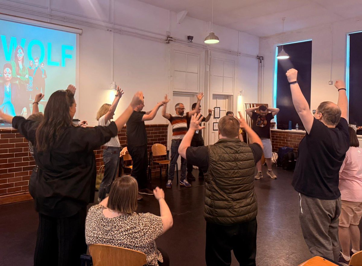 Yesterday, our CEO Jane Tranter &amp; Director of Content Dan McCulloch spoke with Hijinx’s South Group at Chapter Arts Centre 🎭 They shared the Bad Wolf story, behind-the-scenes insights, and a whole lot of love for what we do. Thanks to all who joined us!