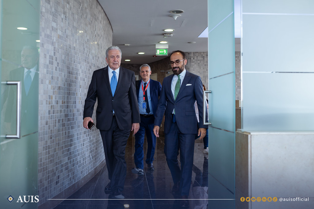 American University of Iraq, Sulaimani (AUIS) (@auisofficial) on Twitter photo #AUIS welcomed Dimitris Avramopoulos, current Member of the Hellenic Parliament, & Emmanouil Karagiannis, Reader in International Security at the Defence Studies Department of <a href="/KingsCollegeLon/">King's College London</a>, to discuss the University’s mission & its role in fostering dialogue & leadership. #AUIS welcomed Dimitris Avramopoulos, current Member of the Hellenic Parliament, & Emmanouil Karagiannis, Reader in International Security at the Defence Studies Department of <a href="/KingsCollegeLon/">King's College London</a>, to discuss the University’s mission & its role in fostering dialogue & leadership.